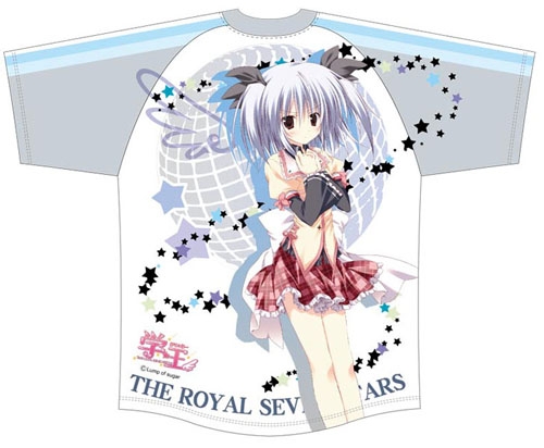 グッズ Tシャツ 学 王 The Royal Seven Stars 両面フルカラーtシャツ 黛比奈夕 ゲーマーズ キャラクターグッズ商品の総合通販