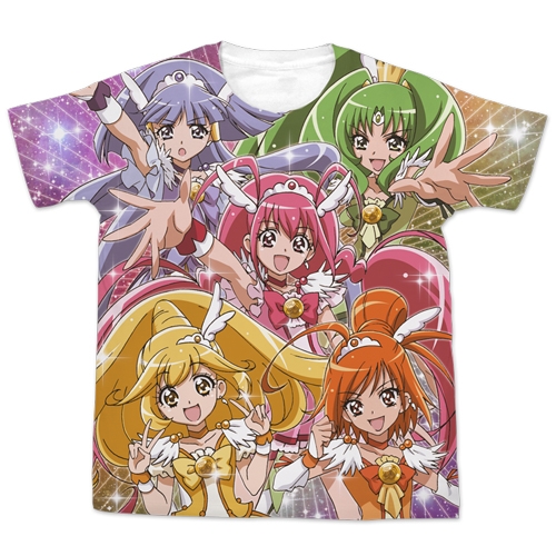 グッズ Tシャツ スマイル プリキュア フルグラフィックtシャツ M ゲーマーズ キャラクターグッズ商品の総合通販