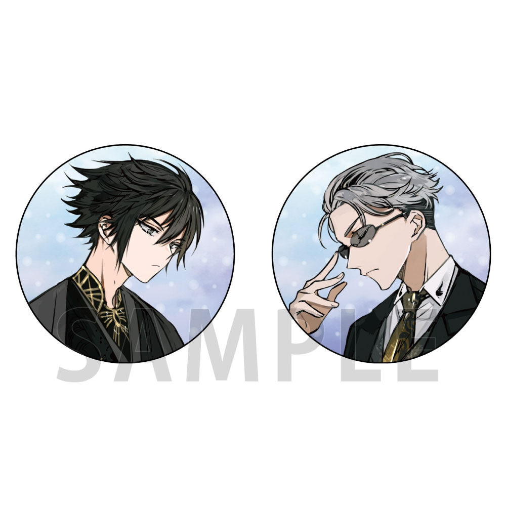 【10P】缶バッジ2個セット / 春夏秋冬代行者　D