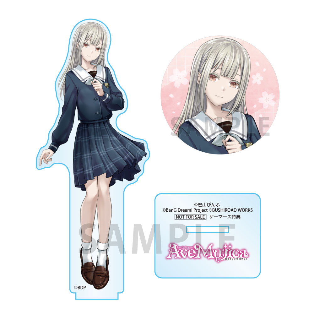 【30P】アクリルフィギュア＋缶バッジセット / BanG Dream! Ave Mujica -manuscriptus-