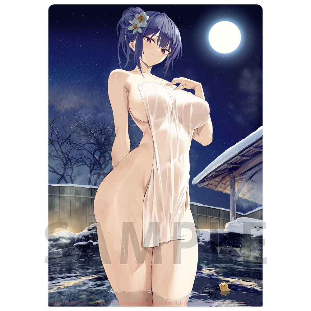 【8P】A4クリアファイル / 履いてください、鷹峰さん