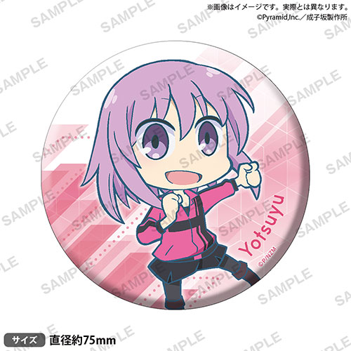 【E-5】ビッグ缶バッジ 比良坂 夜露 ミニキャラver.