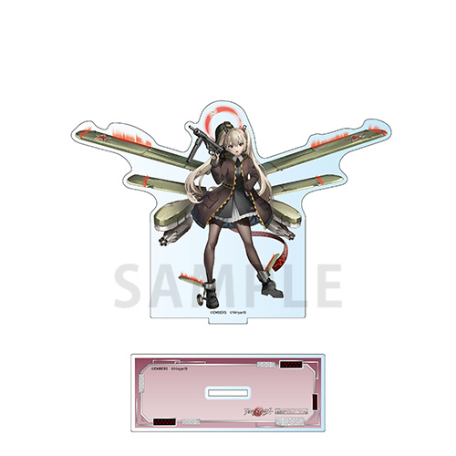 【A-7】アクリルフィギュアA 軽攻撃機　ベルカ