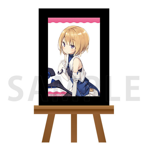 【B-8】ミニアートスタンド 藍華真希