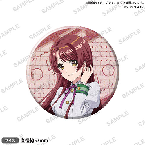 【C-10】ホログラム缶バッジ 春日春奈