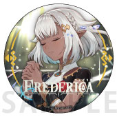 【C-9】箔盛り缶バッジ Princess プリンセス