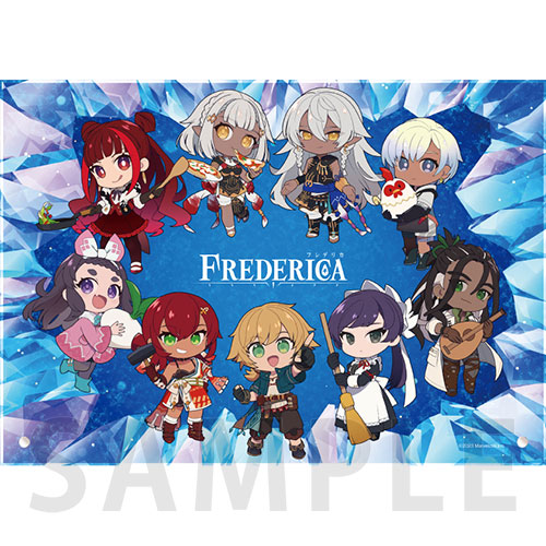 【S-2】A4アクリルアート デフォルメ