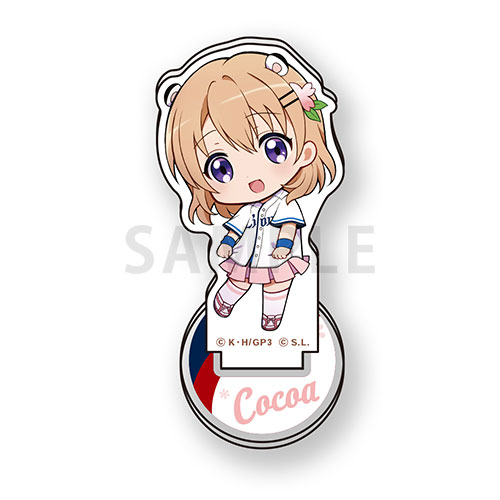 【E-1】アクリルミニスタンド ココア
