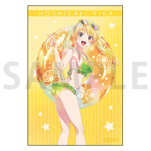 【D-5】スクエアカンバッジ／星崎 理香