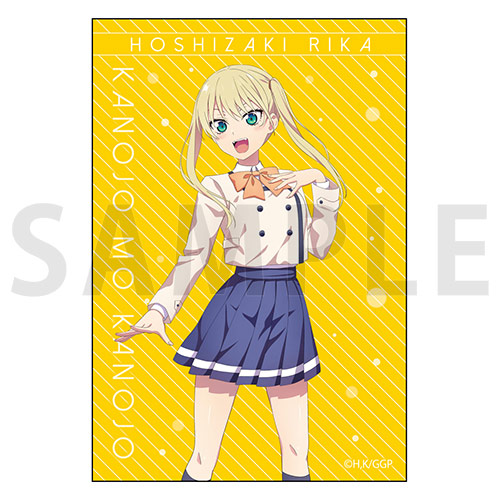 【D-6】スクエアカンバッジ／星崎 理香