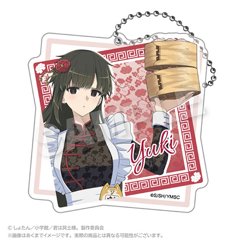 【D-1】アクリルキーホルダー 雪