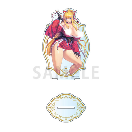 【A-2】アクリルフィギュア 女サムライ