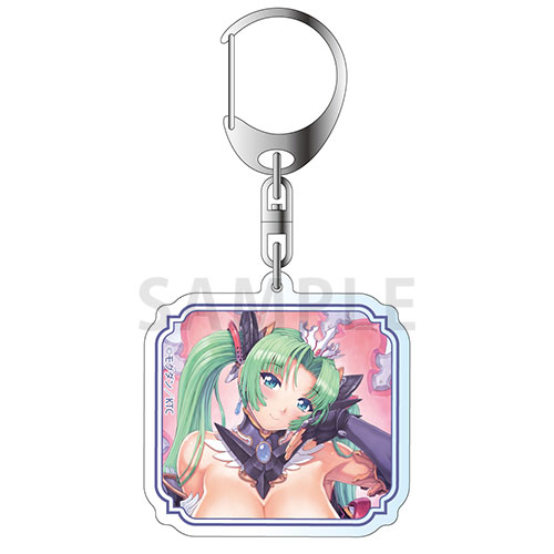 【B-7】アクリルキーホルダー 悪堕ち姫