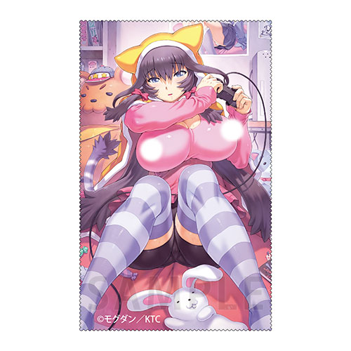 【C-6】マルチクロス(サイン本抽選シリアル付き) 被りものゲーマー少女