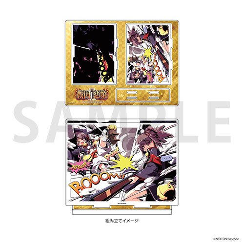 【B-3】アクリルジオラマ 鈴木 烏 重秀＆鈴木 雀 重朝