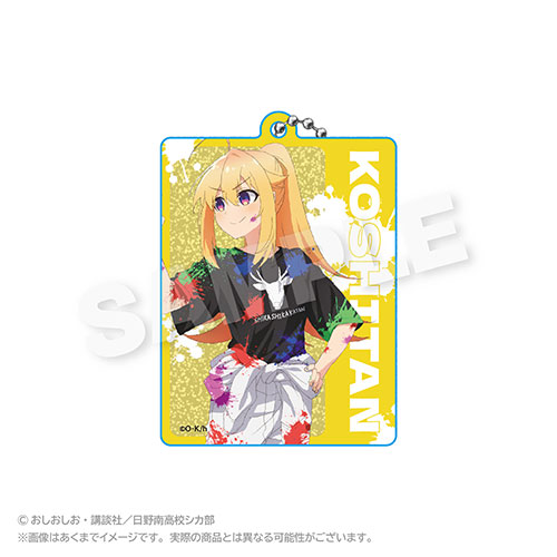 【C-2】ホログラムキーホルダー こしたん