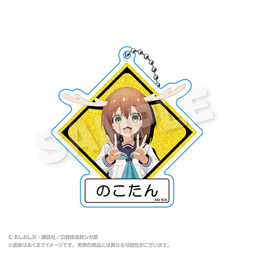 【C-3】ホログラムキーホルダー のこたん