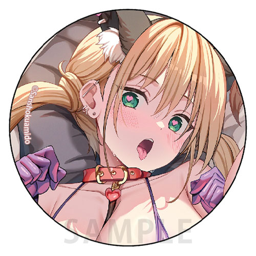 【C-8】缶バッジ 西河摩耶