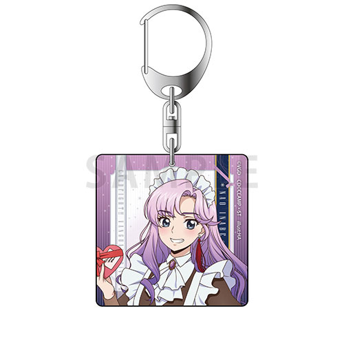 アクリルキーホルダー　員弁ナオ　バレンタイン ver.
