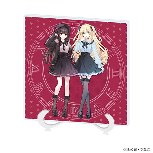 アクリルアートボード「魔術探偵・時崎狂三の事件簿」01/時崎狂三&栖空辺茉莉花(描き下ろしイラスト)