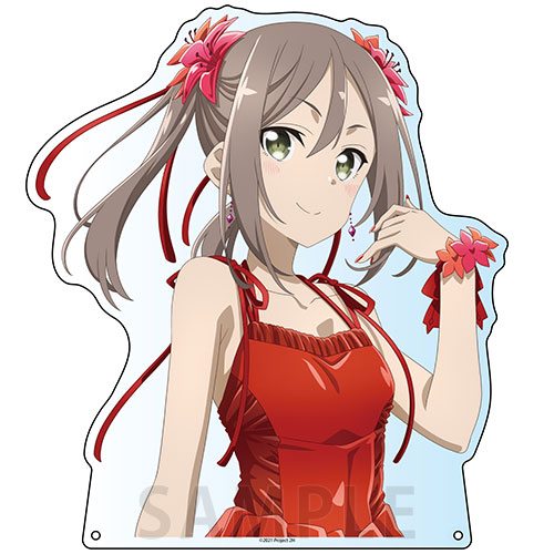 10周年記念 特大ダイカットアクリルボード　三好夏凜