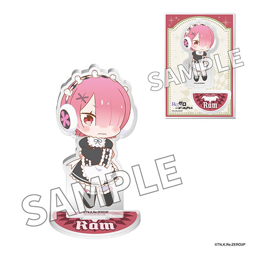 「Re:ゼロから始める異世界生活」ミニキャラ アクリルスタンドフィギュア Winter ver. ラム