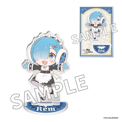 「Re:ゼロから始める異世界生活」ミニキャラ アクリルスタンドフィギュア Winter ver. レム