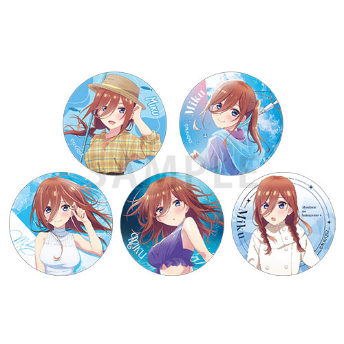 三玖のトレーディング缶バッジ＜FIVE Memories 2025＞