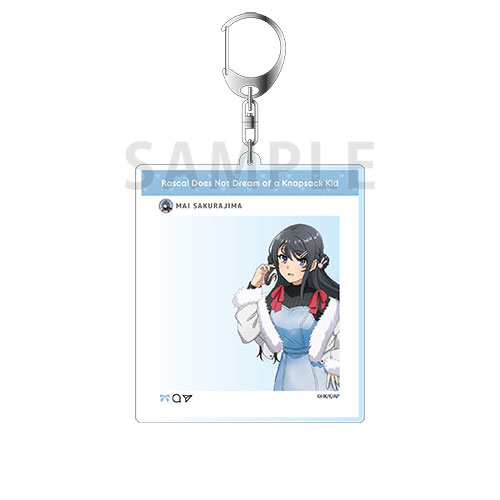 SNS風キーホルダー 桜島麻衣 winter ver.