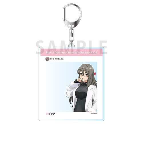 SNS風キーホルダー 双葉理央 winter ver.