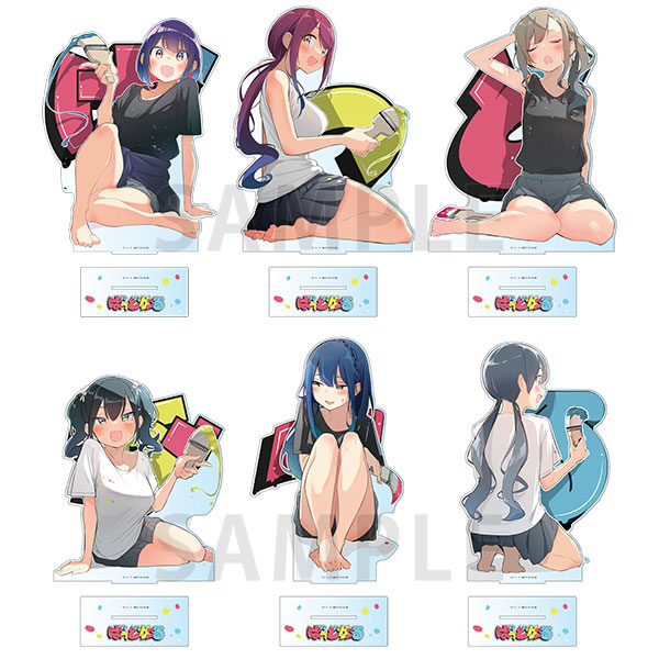 A賞：特大アクリルフィギュア 全6種