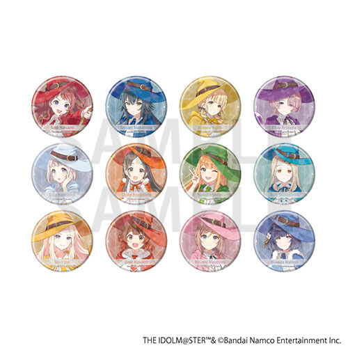ホログラム缶バッジ(57mm)「学園アイドルマスター」03/魔法使いver. トレーディング(全12種)(描き下ろしイラスト)