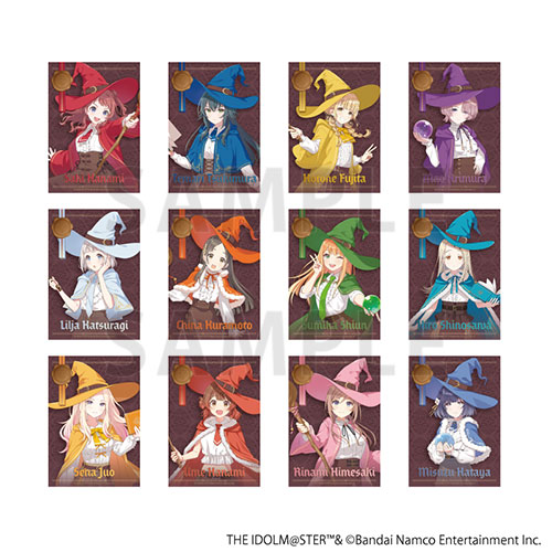 L版ブロマイド3枚セット「学園アイドルマスター」01/魔法使いver. トレーディング(全12種)(描き下ろしイラスト)