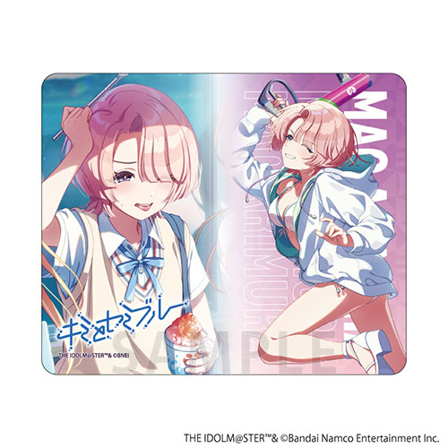 マウスパッド「学園アイドルマスター」01/有村麻央 キミとセミブルーver.