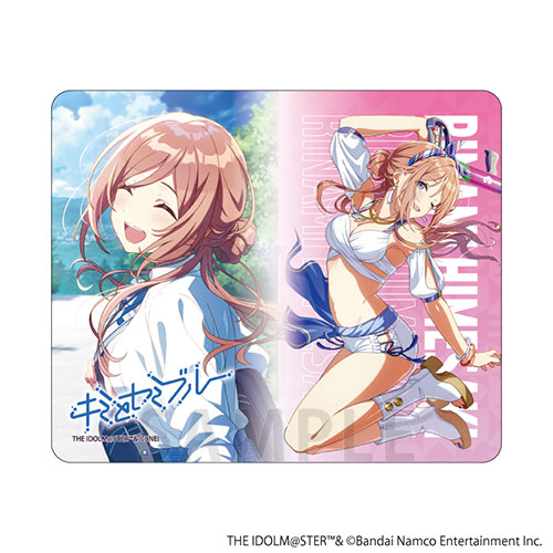 マウスパッド「学園アイドルマスター」03/姫崎莉波 キミとセミブルーver.