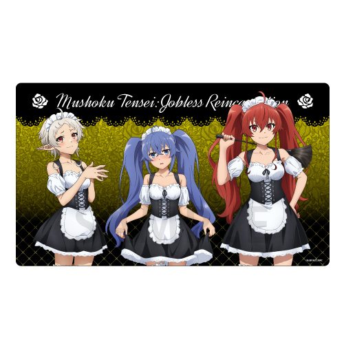 ラバーデスクマット　執事&メイド ver.