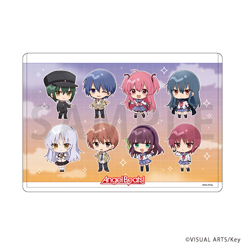 キャラクリアケース「Angel Beats!」01/整列デザイン(ミニキャライラスト)