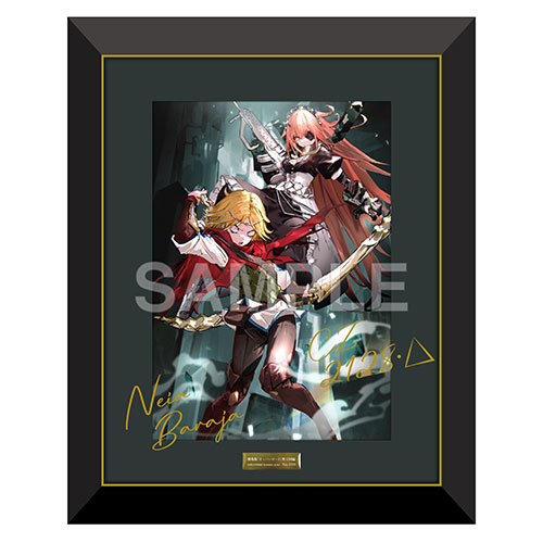 劇場版「オーバーロード」聖王国編 複製原画 シズ&ネイア Illustration:so-bin