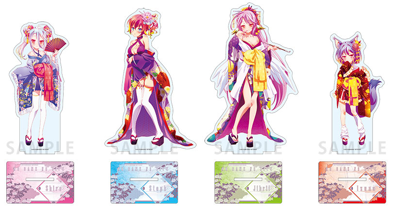 A賞：特大アクリルフィギュア 全4種