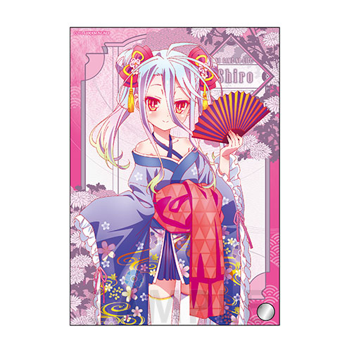 ミニアクリルアート　白　和服サイバー ver.