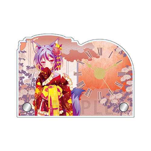 ミニアクリルクロック　初瀬いづな　和服サイバー ver.