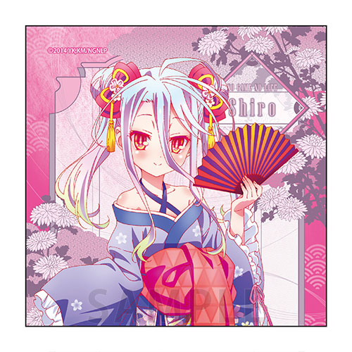 マイクロファイバー　白　和服サイバー ver.