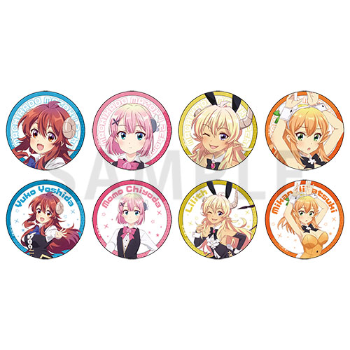 ホログラムカンバッジ(ブラインド)　フォーマル&バニー ver.