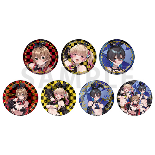 ホログラムカンバッジ(ブラインド) レースクイーン ver.