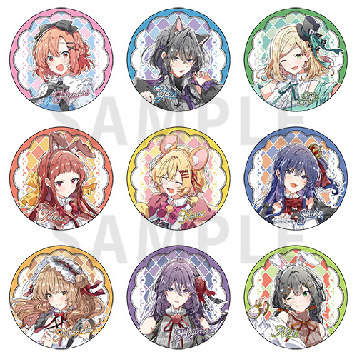 ホログラムカンバッジ(ブラインド) アリス ver.