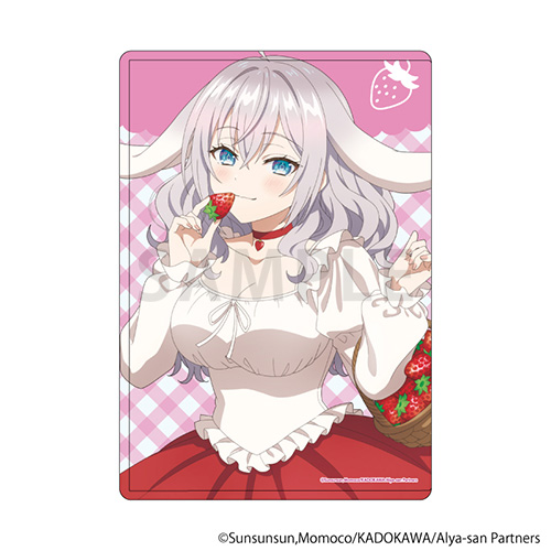 キャラクリアケース「時々ボソッとロシア語でデレる隣のアーリャさん」01/アーリャ フルーツ×アニマルver.(描き下ろしイラスト)