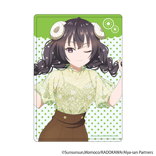 キャラクリアケース「時々ボソッとロシア語でデレる隣のアーリャさん」02/有希 フルーツ×アニマルver.(描き下ろしイラスト)
