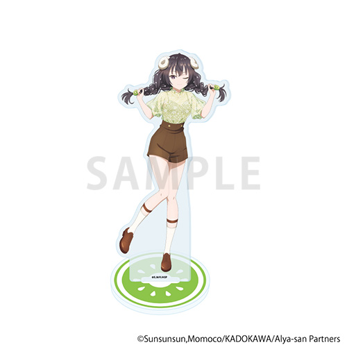 アクリルスタンド「時々ボソッとロシア語でデレる隣のアーリャさん」06/有希 フルーツ×アニマルver.(描き下ろしイラスト)