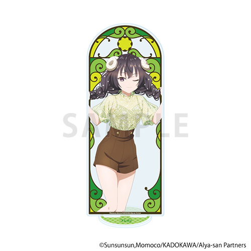 BIGアクリルスタンド「時々ボソッとロシア語でデレる隣のアーリャさん」02/有希 フルーツ×アニマルver.(描き下ろしイラスト)