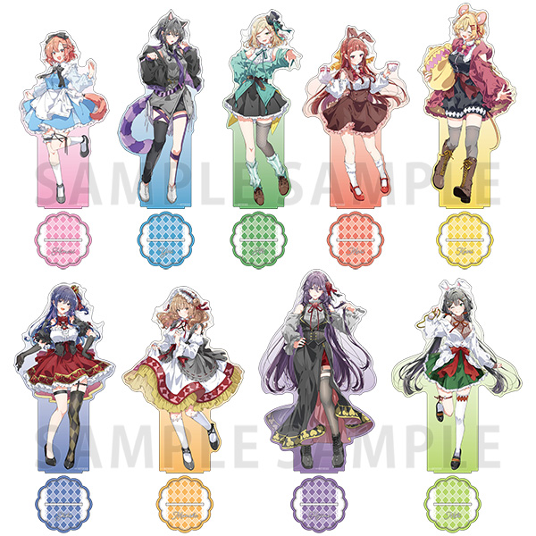 A賞：特大アクリルフィギュア 全9種